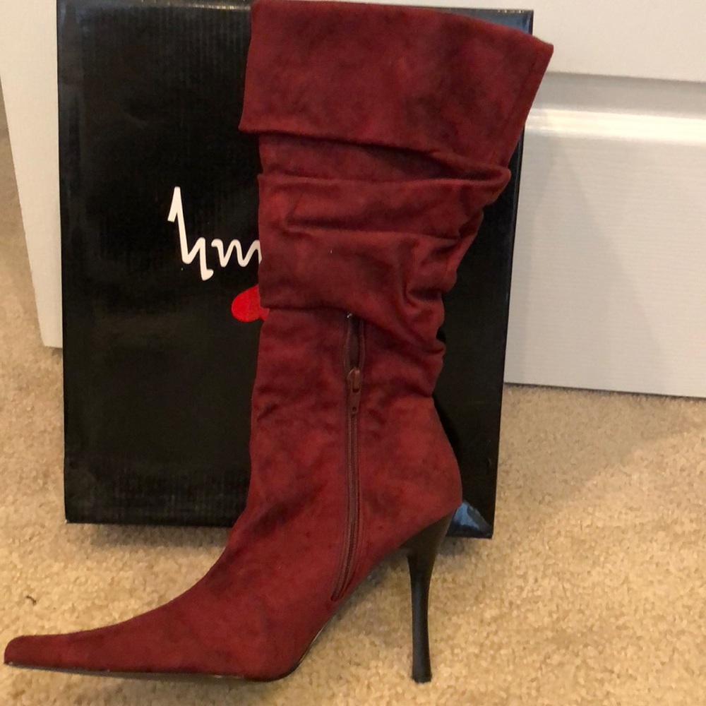 Red Heeled Boots - Picture 4 of 5